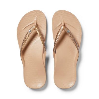 SHIMMER THONGS