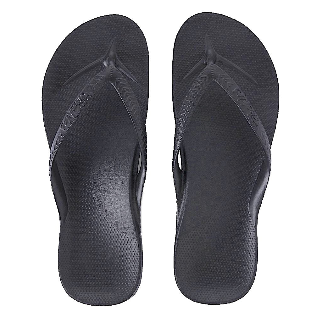 Arch Support Flip Flops - Crystal - Taupe – Archies Footwear LLC