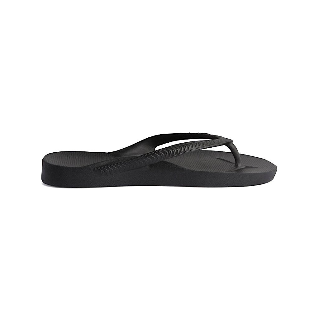 ARCHIES THONGS BLACK - Noosa Footwear Co. 