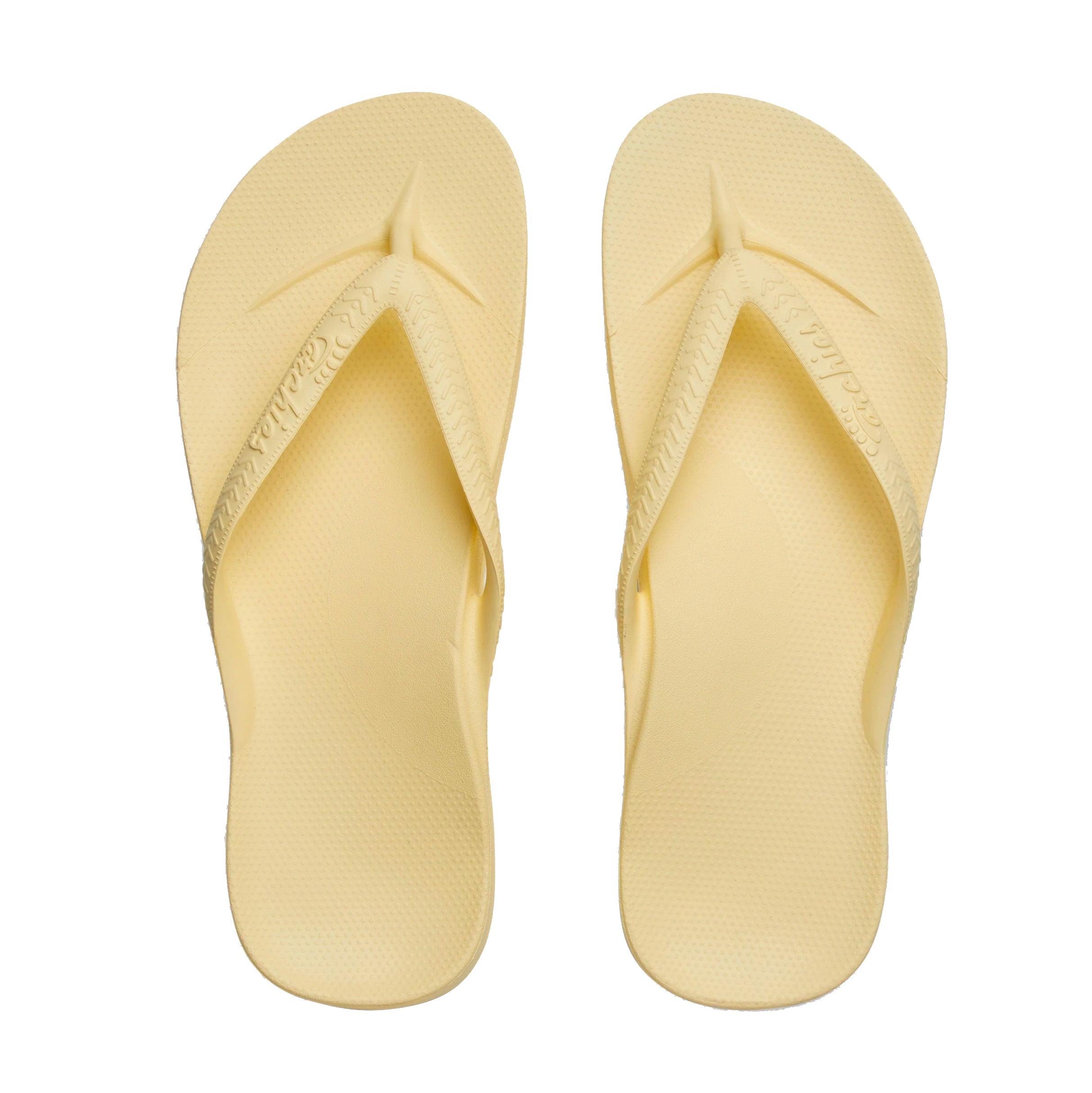 Archies Thongs Lemon – Noosa Footwear Co.