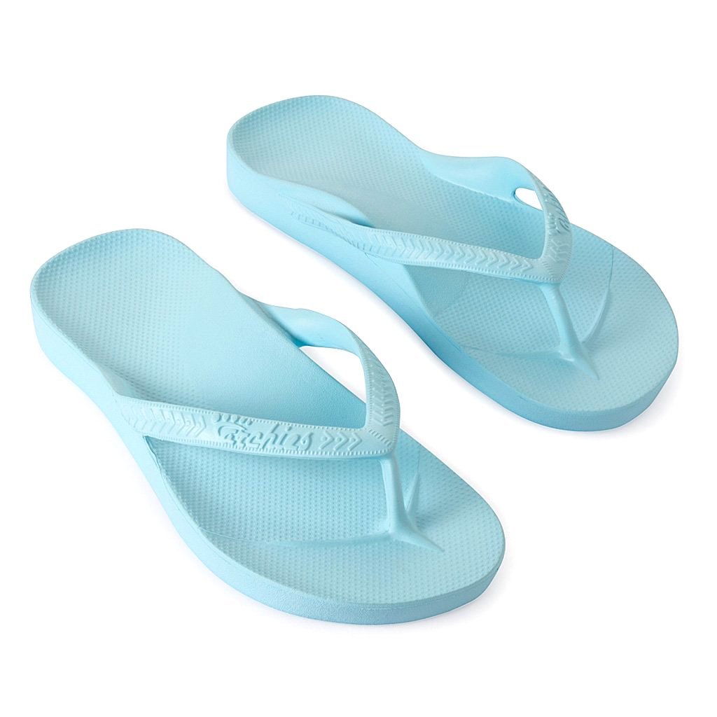 ARCHIES THONGS SKY BLUE - Noosa Footwear Co. 